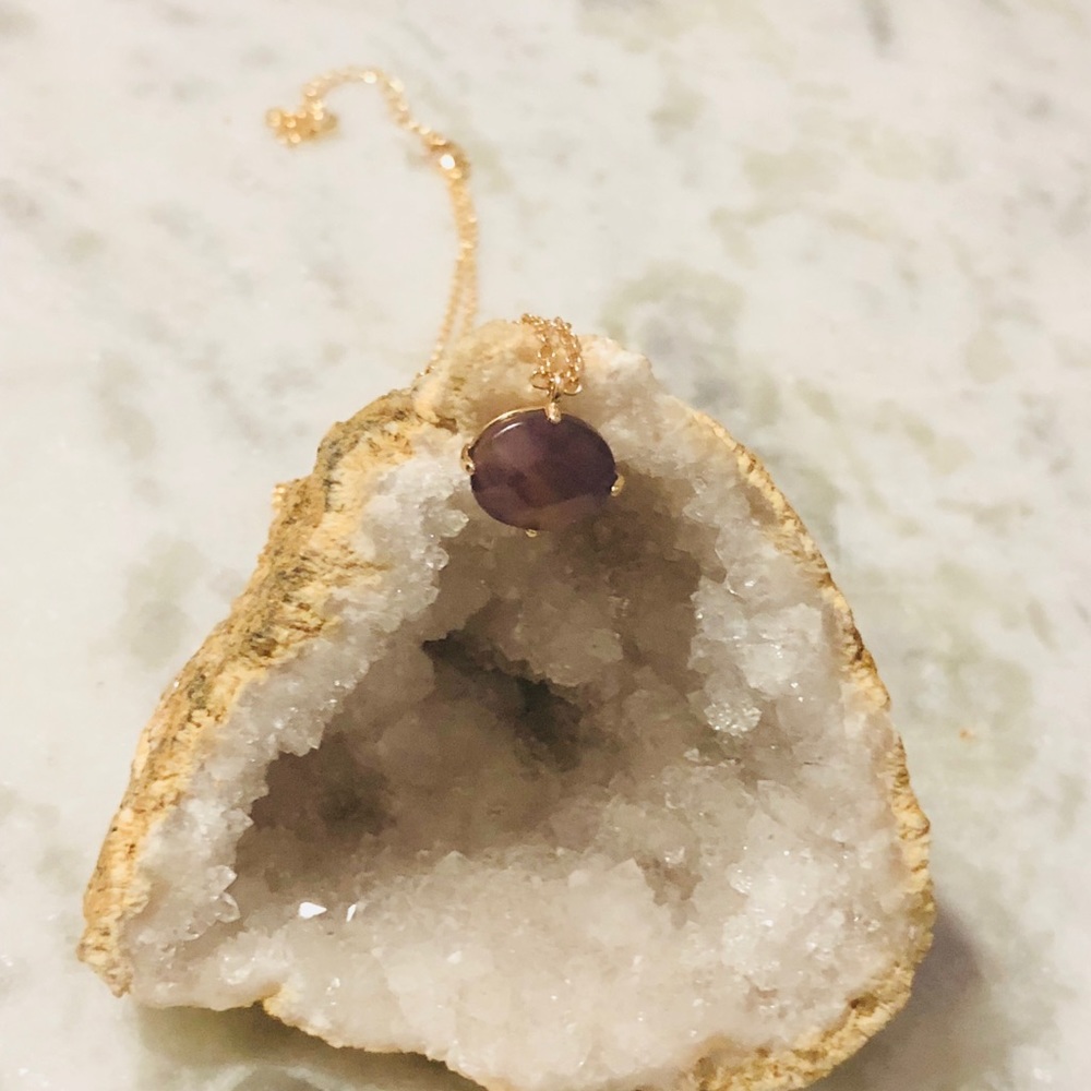 Amethyst necklace